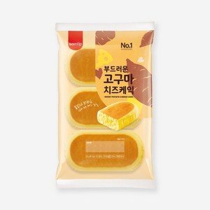 삼립 간식 빵 부드러운 고구마 치즈케익, 4개, 210g