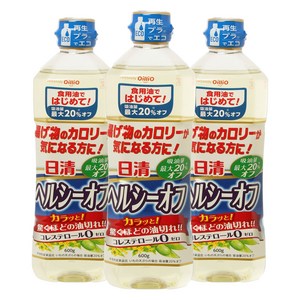 오일리오 헬시 오프 식용유, 600ml, 3개