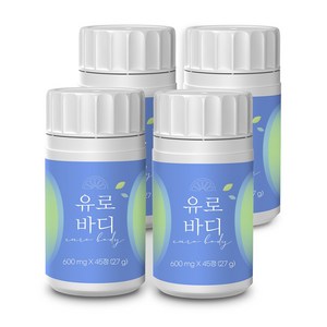 [본사출고]유로바디 베르가못, 4개, 45정
