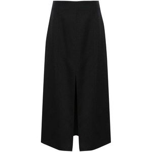 골든 구스 A라인 버진 울 미디 스커트, 블랙계열, Italy 40(KR 70-74)