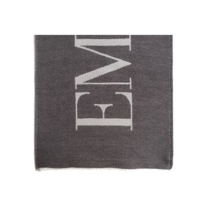 엠포리오아르마니 로고 울 스카프