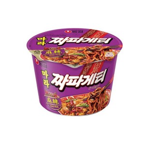 PB 농심 마라맛 짜파게티 큰컵 112g, 10개