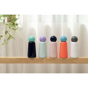 룬드런던 스키틀보틀 명품 패션 텀블러 오리지널 컬러 300ml 집들이선물 조카선물, 4 핑크/인디고 300ml