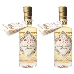 레오나르디 모데나산 콘디멘토 화이트 발사믹, 250ml, 2개