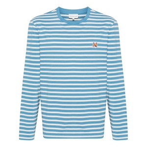 메종키츠네 볼드 폭스 헤드 코튼 티셔츠