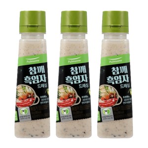 (냉장)[풀무원]참깨흑임자드레싱220g, 3개, 220g