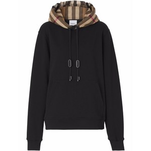 버버리 빈티지 체크 후디, 블랙계열, Mid standard L