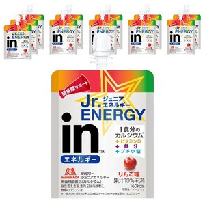 모리나가 인 젤리 주니어 에너지 사과 맛, 180g, 12개