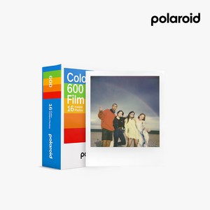 Polaoid 600 컬러 필름 16매 더블팩, 1개