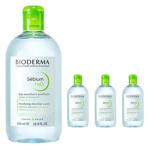 바이오더마 세비엄 H2O, 500ml, 4개