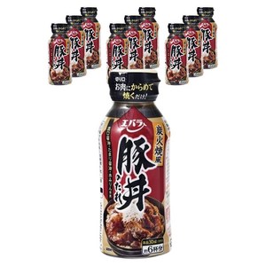 에바라 숯불구이풍 부타동 소스, 200ml, 10개