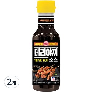 오뚜기 데리야끼 소스, 345g, 2개