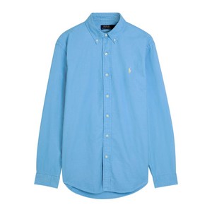 폴로랄프로렌 로고 자수 버튼 셔츠, 블루계열, Standard XL(KR 43)