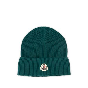 몽클레르 로고 패치 비니