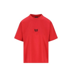 발렌시아가 로렐 티셔츠, 레드계열, Standard XS(KR 44)