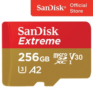 샌디스크코리아 공식인증정품 마이크로 SD카드 SDXC Extreme 익스트림 QXAV