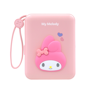 산리오 캐릭터 대용량 고속충전 보조배터리 10000mAh 일체형 잔량표시 C타입케이블 8핀 멀티단자 아이폰케이블