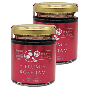 OKUIZMO ROSE GARDEN 플럼 로즈 잼, 110g, 2개