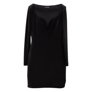 발렌시아가 스윗하트 긴소매 미니 드레스, 블랙계열, France 38(KR 66)