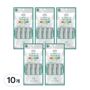 데이스포 건강을 담은 츄르 고양이 간식 15g, 참치 앤 게살(요로), 10개
