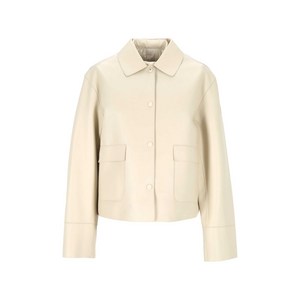몽클레르 플랩 포켓 레더 재킷, 베이지계열, Numeric 0(KR 44)