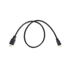 호루스벤누 Mini HDMI to HDMI 모니터용 케이블 0.6M, 1개