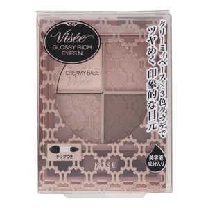 KOSE 비세 글로시 리치 아이즈 N 아이팔레트 팁 내장, BR-5, 1개