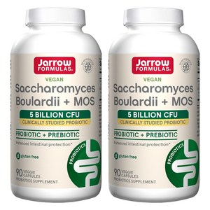 재로우 사카로미세스 보울라디 + MOS 유산균 베지 캡슐, 90정, 2개