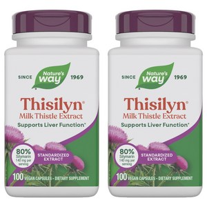 네이쳐스웨이 시슬린 리버 서포트 포뮬러 베지테리안 캡슐, 100정, 2개