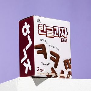 한글과자 초코맛 (100g), 100g, 1박스