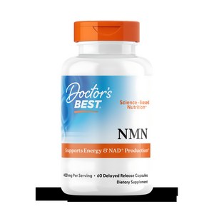 닥터스베스트 NMN 400mg 딜레이드 릴리즈 캡슐, 1개, 60정