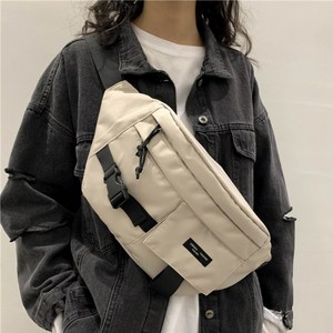 끌레샤 무지 남여공용 멀티 슬링백 힙색 빅 사이즈 힙백