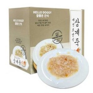 참좋은간식 애견보양식 삼계죽, 삼계맛, 80g, 30개