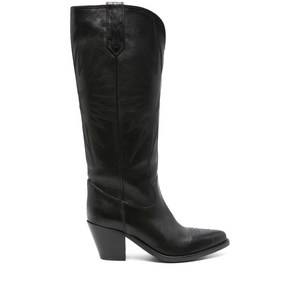 골든 구스 가죽 카우보이 부츠 65mm