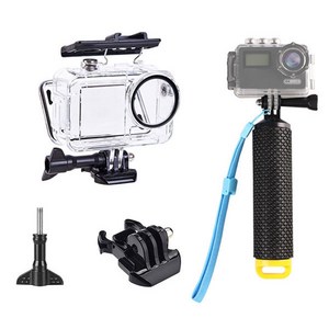 [특가] make speed 오즈모액션 3 4 5프로 방수하우징 케이스 60m(부력스틱포함)