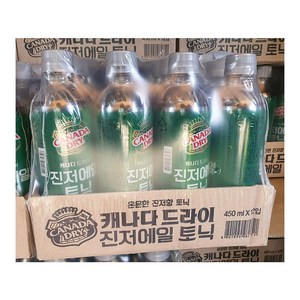 캐나다 드라이 진저에일 토닉 450ml 코스트코, 12개