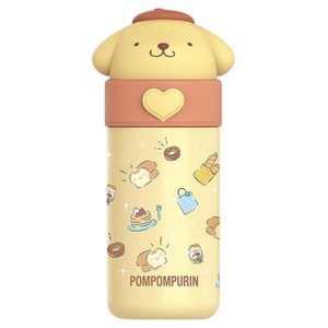StarR 캐릭터 보온 텀블러 PN-2102, 350ml, 푸린 옐로, 1개