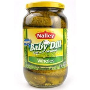 코스트코 Nalley 베이비 딜 통 오이피클 1L 대용량 + 이케아 봉지클립(대) 1P, 1개