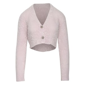 마르니 크롭 버튼다운 가디건, 핑크계열, Italy 44(KR 66)