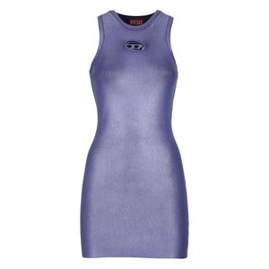 디젤 M-카딕스-M 컷아웃 골지 미니 드레스, 바이올렛/보라계열, Standard S(KR 55)
