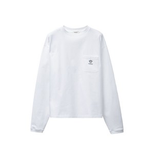 베르사체 긴소매 포켓 티셔츠, 화이트계열, Standard M(KR 100)