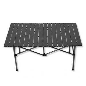 HomeKraft 폴딩 롤 업 캠핑 테이블