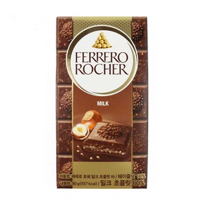 페레로로쉐 밀크 초콜릿 바, 90g, 4개