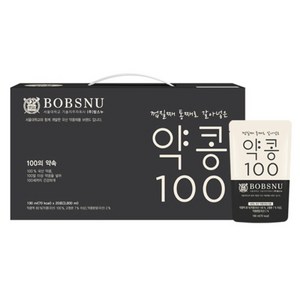 서울대밥스누 더건강한 약콩 100 두유, 190ml, 20개