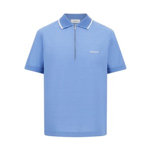 페라가모 집업 폴로 셔츠, 블루계열, M(KR 100)