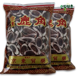 러시아산 프리미엄 특품 녹각 작두혁두 500g, 2개