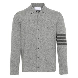 톰 브라운 4 바 스트라이프 캐시미어 가디건