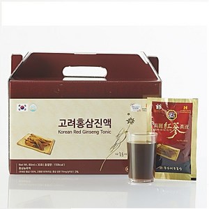 금산대근홍삼-금산에서 직접 만든 순수 홍삼 100% 진한 홍삼액 고려홍삼진액 80mL*120포 (30포*4박스 -실속용), 4개