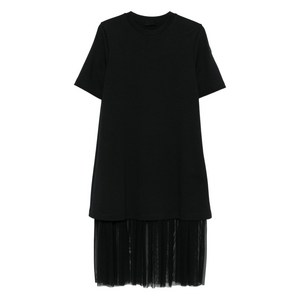 몽클레르 레이어드 미디 드레스, 블랙계열, Standard M(KR 66)