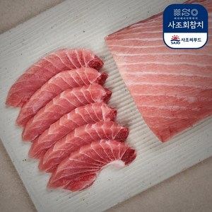 [사조씨푸드] 눈다랑어 중뱃살(250g) 냉동 참치회, 1개
